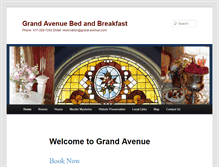 Tablet Screenshot of grand-avenue.com